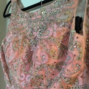 Sparkling Pink Embellished Mini 2pc
